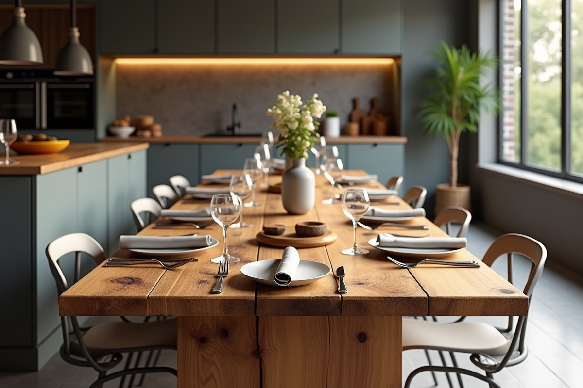 bois table